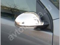 Volkswagen Jetta (2006-) накладки на зеркала из нержавеющей стали, 2 шт.