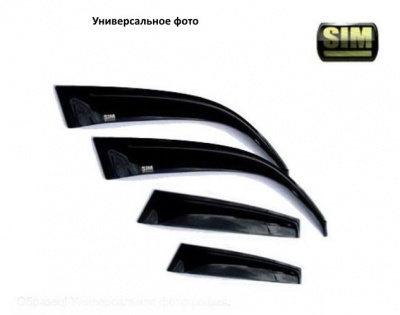 Opel; Chevrolet Antara; Captiva (06–) Дефлекторы боковых окон, темные, 4 части