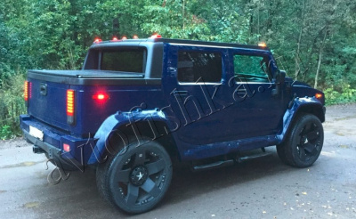 Hummer H2 (02 - 09) Аэродинамический Обвес (Расширители арок) PREDATOR, вылет 100 мм